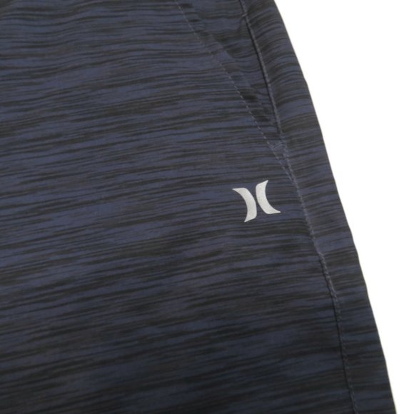 Hurley Mens Hybrid Walking Short Sz 36 Navy Blue Heather Quick Dry New $50 NWT - Picture 2 of 11